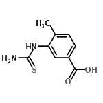 CAS#: 726190-35-8, 3-(Carbamothioylamino)-4-methylbenzoic acid