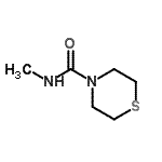 CAS#: 72662-49-8, N-Methyl-4-thiomorpholinecarboxamide