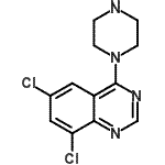 CAS#: 72700-41-5, 6,8-Dichloro-4-(1-piperazinyl)quinazoline
