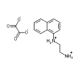 CAS 登录号：72704-20-2， N-(1-萘基)-1,2-乙烷二铵草酸酯