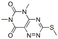 CAS#: 7271-94-5, 5,7-Dimethyl-3-(Methylthio)-Pyrimido[4,5-e]-1,2,4-Triazine-6,8(5H,7H)-Dione