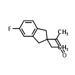 CAS 登录号：727359-81-1， 1-(2-乙基-5-氟-茚满-2-基)乙酮