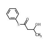 CAS#: 727388-72-9, S-Phenyl 3-hydroxybutanethioate