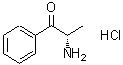 CAS 登录号：72739-14-1， (2S)-2-氨基-1-苯基-1-丙酮盐酸盐(1:1)