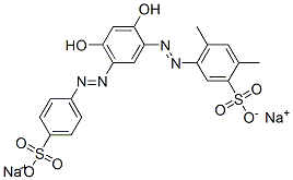 CAS#: 72749-81-6, 5-[[2,4-Dihydroxy-5-[(4-Sulfophenyl) Azo]Phenyl]Azo]-2,4-Dimethyl-Benzenesulfonic Acid Disodium Salt