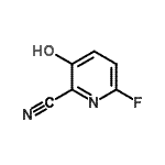 CAS#: 727736-71-2, 6-Fluoro-3-hydroxy-2-pyridinecarbonitrile
