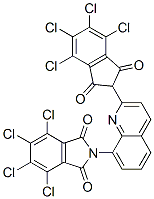 CAS#: 72779-84-1, 4,5,6,7-Tetrachloro-2-[2-(4,5,6,7-Tetrachloro-1,3-Dioxo-Inden-2-Yl)Quinolin-8-Yl]Isoindole-1,3-Dione