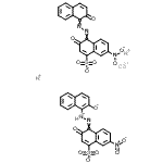 CAS#: 72797-08-1, Bis[3-(hydroxy)-4-[2-[2-(hydroxy)-1-naphthalenyl]diazenyl]-7-nitro-1-naphthalenesulfonato]-Cobaltate hydrogen