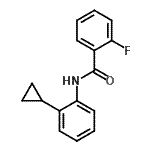 CAS#: 728030-86-2, N-(2-Cyclopropylphenyl)-2-fluorobenzamide