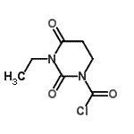 CAS 登录号：72820-56-5， 3-乙基-2,4-二氧代四氢-1(2H)-嘧啶羰基氯化物