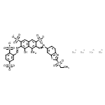 CAS#: 72828-71-8, Tetrasodium 4-amino-6-[(2,5-disulfonatophenyl)diazenyl]-3-{[2-(ethylsulfonyl)-1,3-benzothiazol-6-yl]diazenyl}-5-hydroxy-2,7-naphthalenedisulfonate