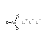 CAS 登录号：72845-34-2， 三锂亚砷酸盐