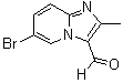 CAS 登录号：728864-58-2， 6-溴-2-甲基-咪唑并[1,2-a]吡啶-3-甲醛