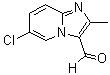 CAS 登录号：728864-61-7， 6-氯-2-甲基-咪唑并[1,2-a]吡啶-3-甲醛