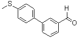 CAS#: 728918-93-2, 4'-Methylsulfanyl-Biphenyl-3-Carbaldehyde