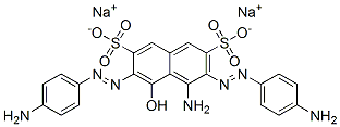 CAS#: 72906-46-8, Disodium (6Z)-4-Amino-3-(4-Aminophenyl)Diazenyl-6-[(4-Aminophenyl)Hydrazinylidene]-5-Oxonaphthalene-2,7-Disulfonate