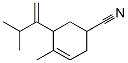 CAS 登录号:72928-01-9, 4-甲基-5-(3-甲基丁-2-烯基)环己-3-烯-1-甲腈