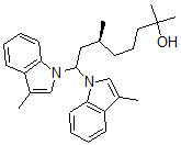 CAS#: 72928-12-2, (6S)-2,6-Dimethyl-8,8-Bis(3-Methylindol-1-Yl)Octan-2-Ol