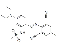 CAS#: 72968-82-2, N-[2-(2,6-Dicyano-4-Methylphenyl)Diazenyl-5-(Dipropylamino)Phenyl]Methanesulfonamide