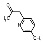CAS#: 73010-36-3, 1-(5-Methyl-2-pyridinyl)acetone