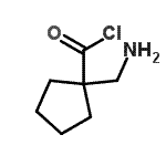 CAS#: 730233-99-5, 1-(Aminomethyl)cyclopentanecarbonyl chloride