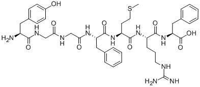CAS 登录号：73024-95-0， 蛋氨酰-脑啡肽-精氨酰-苯丙氨酸