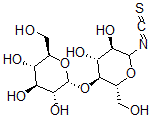 CAS#: 73027-03-9, (2R,3R,4S,5S,6R)-2-[(2R,3S,4R,5R)-4,5-Dihydroxy-2-(Hydroxymethyl)-6-Isothiocyanatooxan-3-Yl]Oxy-6-(Hydroxymethyl)Oxane-3,4,5-Triol