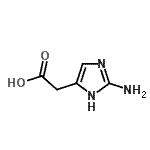 CAS#: 73086-08-5, (2-Amino-1H-imidazol-4-yl)acetic acid