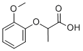 CAS 登录号：7309-51-5， 2-(2-甲氧基苯氧基)丙酸
