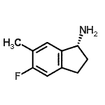 CAS#: 730980-45-7, (1R)-5-Fluoro-6-methyl-1-indanamine