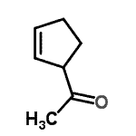 CAS#: 73113-00-5, 1-(2-Cyclopenten-1-yl)ethanone