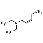 CAS#: 73117-11-0, (2Z)-N,N-Diethyl-2-penten-1-amine