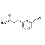 CAS#: 731772-70-6, 3-(3-Chloro-3-buten-1-yl)benzonitrile