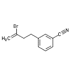 CAS#: 731772-72-8, 3-(3-Bromo-3-buten-1-yl)benzonitrile