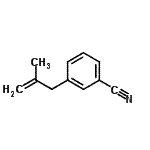CAS#: 731772-73-9, 3-(2-Methyl-2-propen-1-yl)benzonitrile