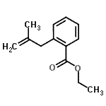 CAS#: 731772-82-0, Ethyl 2-(2-methyl-2-propen-1-yl)benzoate