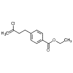 CAS 登录号：731772-90-0， 乙基4-(3-氯-3-丁烯-1-基)苯甲酸酯