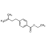 CAS#: 731772-92-2, Ethyl 4-(3-methyl-3-buten-1-yl)benzoate