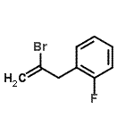 CAS#: 731772-95-5, 1-(2-Bromo-2-propen-1-yl)-2-fluorobenzene