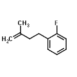 CAS#: 731772-98-8, 1-Fluoro-2-(3-methyl-3-buten-1-yl)benzene
