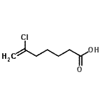 CAS#: 731773-28-7, 6-Chloro-6-heptenoic acid