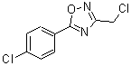 CAS 登录号：73217-30-8， 3-(氯甲基)-5-(4-氯苯基)-1,2,4-恶二唑