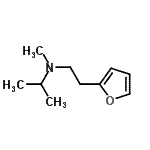 CAS#: 732183-37-8, N-[2-(2-Furyl)ethyl]-N-methyl-2-propanamine