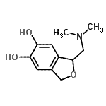 CAS#: 732206-81-4, 1-[(Dimethylamino)methyl]-1,3-dihydro-2-benzofuran-5,6-diol