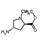 CAS#: 732241-85-9, Methyl (4S)-4-amino-1-methyl-D-prolinate