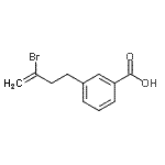 CAS#: 732249-31-9, 3-(3-Bromo-3-buten-1-yl)benzoic acid