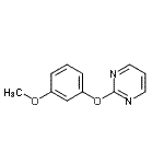 CAS#: 73226-22-9, 2-(3-Methoxyphenoxy)pyrimidine