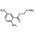CAS#: 73262-67-6, Propyl 2-amino-5-methylbenzoate