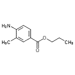 CAS 登录号：73274-30-3， 丙基4-氨基-3-甲基苯甲酸酯