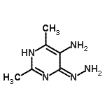 CAS#: 732925-33-6, (4E)-4-Hydrazono-2,6-dimethyl-1,4-dihydro-5-pyrimidinamine